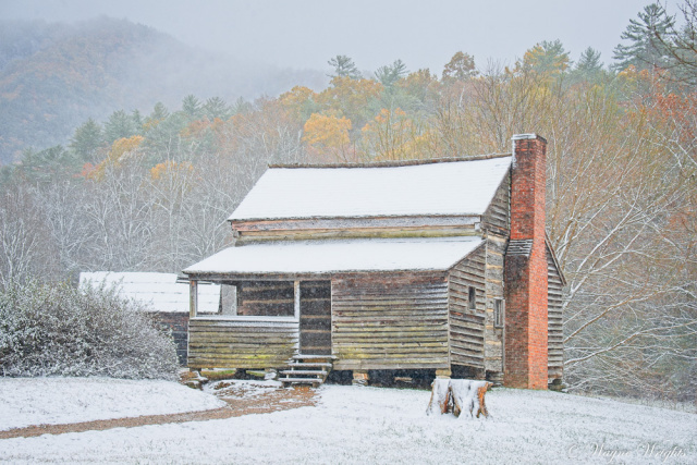 "Snow at Dan Lawson's Place"